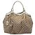 Borsa Tote Gucci Sukey Large GG Canvas Bianca