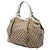 Borsa Tote Gucci Sukey Large GG Canvas Bianca - vista 2