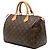 Borsa Boston Louis Vuitton Monogram Speedy 30 Marrone - vista 2