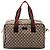 Sac Duffle Gucci GG Canvas Web Beige