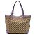 Borsa Tote Gucci Medium GG Canvas Craft Beige