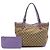 Borsa Tote Gucci Medium GG Canvas Craft Beige - vista 8