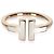 Tiffany & Co. Tiffany T Wire Ring aus Roségold und Perlmutt