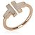 Tiffany & Co. Tiffany T Wire Ring aus Roségold und Perlmutt - Ansicht 2