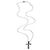 Pendente Croce Etoile in Platino e Diamanti Tiffany & Co. - vista 3