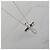 Pendente Croce Etoile in Platino e Diamanti Tiffany & Co. - vista 4