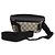 Borsa a cintura Gucci in tela GG Supreme nera e beige - vista 2