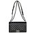 Borsa Chanel Medium Boy Bag in pelle caviar matelassé nera - vista 5
