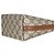 Borsa Bucket Nano Gucci Beige e Marrone Scuro GG Supreme Monogram Emblem - vista 5