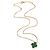 Pendente Vintage Alhambra in Malachite e Oro Giallo Van Cleef & Arpels - vista 3