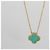Pendente Vintage Alhambra in Malachite e Oro Giallo Van Cleef & Arpels - vista 5