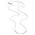 Collana Tiffany T Smile Small Model in oro bianco e diamanti Tiffany & Co. - vista 3