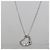 Pendente Cuore Aperto Elsa Peretti in Platino e Diamanti Tiffany & Co. - vista 5