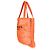 Prada Arancio Yarn Logo-Crochet-Tote mit Raffia-Effekt - Ansicht 3
