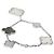 Van Cleef & Arpels Magic Alhambra Armband aus Weißgold, Perlmutt und Chalcedon - Ansicht 4