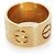 Anello Love largo in oro giallo Cartier