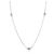 Collana Tiffany & Co. Platinum Diamond Elsa Peretti Diamonds By The Yard