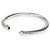Bracciale Cable Classic David Yurman in argento sterling, topazio e diamante - vista 3
