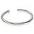 Bracciale Cable Classic David Yurman in argento sterling, topazio e diamante - vista 4