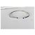 Bracciale Cable Classic David Yurman in argento sterling, topazio e diamante - vista 5