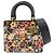 Christian Dior Lady Dior Embroidered Canvas Mini