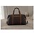 Michael Kors Borsa Bowling Monogramma Marrone - vista 3