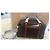 Michael Kors Borsa Bowling Monogramma Marrone - vista 6
