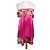 Autre Marque Amour de Pin-up Vestido Bustier Estampado Rosa