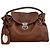 Ulla Johnson Bolsa de mão em couro castanho