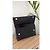Guy Laroche Drakkar Noir Clutch aus schwarzem Narbenleder - Ansicht 2