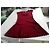 Autre Marque No Excuse bordeauxrotes Strickkleid mit Plisseerock - Ansicht 5