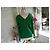 Autre Marque Pull&Bear Pull en Tricot Vert à Nœuds et Dentelle - vue 5