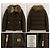 Michael Kors Casaco Puffer Curto Cáqui com Gola de Pele - vista 4