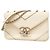 Borsa a tracolla Chanel Beige e Bianca