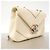 Borsa a tracolla Chanel Beige e Bianca - vista 2