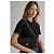 Chanel Borsa East West Chocolate Bar Flap Nero - vista 4