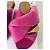 Sandali bassi in pelle rosa JW Anderson - vista 4