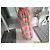 Autre Marque Gold & Silver Weite bedruckte Patchwork-Hose - Ansicht 2