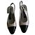 Autre Marque Décolleté Slingback Kaiser in Pelle Beige e Nero