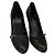 Prada Escarpins Cuir Marron Foncé