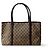 Una bellissima borsa Tote di Gucci con il classico monogramma GG e dettagli in pelle viola. - vista 4