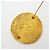 Cambon Broche Chanel chapado en oro - vista 4