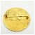 Cambon Broche Chanel chapado en oro - vista 9