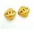 Pendientes de clip Chanel chapados en oro - vista 2