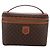 Céline Celine Top Handle Vanity Box Triomphe Coated Canvas