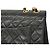Chanel Schultertasche aus schwarzem Lammleder - Ansicht 12