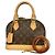 Bolso de mano Louis Vuitton Alma BB Monogram