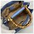 Gucci Bamboo Handtasche aus Leder Hellblau - Ansicht 4