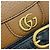 Borsa tote Gucci Diana in pelle marrone - vista 8