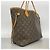 Sac cabas Louis Vuitton Monogram Neverfull MM - vue 2